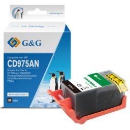 Cartus Premium G&G (1K) HP 920XL Black (CD975AE, HP920XL) pentru Officejet 6000 Wireless 6500 All in One 6500A e Plus 7000 Wide Format 7500A
