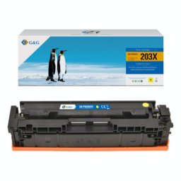 Toner Premium G&G (2.5K) HP 203X Yellow (CF542X, HP203X) pentru Color LaserJet Pro M254dw M254nw MFP M280nw M281fdn M281fdw