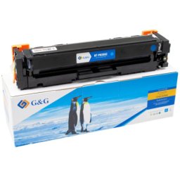 Toner Premium G&G (0.9K) HP 205A Cyan (CF531A, HP205A) pentru Color LaserJet Pro MFP M180n M181fw