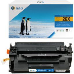 Toner Premium G&G (9K) HP 26X Black (CF226X, HP26X) pentru LaserJet Pro M402d M402n M402dn M402dne M402dw MFP M426dw M426fdn M426fdw