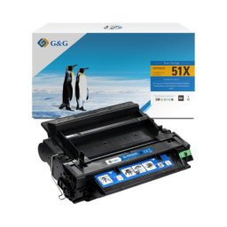 Toner Premium G&G (13K) HP 51X Black (Q7551X, HP51X) pentru LaserJet P3005 P3005d P3005n P3005dn P3005x M3035 M3035xs M3027 M3027x
