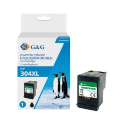 Cartus Premium G&G HP 304XL Black (N9K08AE, HP304XL) pentru AMP 130 DeskJet 2600 2620 2622 2630 2632 2633 2634 3720 3730 3732 3733 All in One 3735 3750 3760 3762 3764 Envy 5010 5020 5030 5032 5050