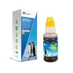 Flacon cerneala Premium G&G HP GT52 Yellow (M0H56AE, HPGT52Y) pentru Ink Tank 115 315 319 All in One Wireless 415 419 Smart 500 510 516 519 530 615 DeskJet GT 5810 5820 670 675 720 725 750 755 790 795