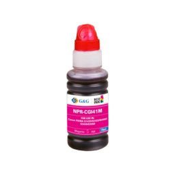 Flacon cerneala Premium G&G Canon 41M Magenta (4544C001, GI41M) pentru PIXMA G1420 G1430 G1460 G2420 G2430 G2460 G2470 G3420 G3430 G3460 G3470 G3471 G3472 G4470