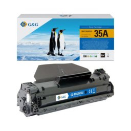 Toner Premium G&G (2K) HP 36A Black (CB436A, HP36A) pentru LaserJet P1505 P1505n M1522nf M1120 MFP M1522n M1120n