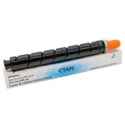 Toner Premium INTEGRAL (19K) Canon EXV 34 Cyan (3783B002, C-EXV34C, CEXV34C) pentru imageRUNNER (iR) ADVANCE C2020i C2020L C2025i C2030i C2030L C2220i C2220L C2225i C2230i