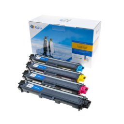 Pachet tonere premium G&G Brother TN 241 (TN-241, TN241) pentru DCP 9015CDW 9020CDW HL 3140CW 3150CDW 3170CDW MFC 9140CDN 9330CDW 9340CDW