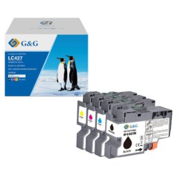 Pachet cartuse premium G&G Brother LC 427 (LC-427, LC427) pentru HL J6010DW MFC J5955DW J6955DW J6957DW J6959DW