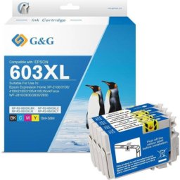 Pachet cartuse premium G&G Epson 603XL pentru WorkForce WF 2810DWF 2830DWF 2835DWF 2850DWF Expression Home XP 2100 2105 3100 3105 4100 4105