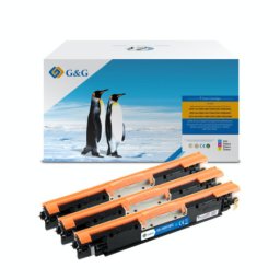 Pachet tonere premium G&G HP 126A (CF341A, HP126A) pentru LaserJet Pro CP1025nw Color CP1025 100 color MFP M175a M175nw TopShot M275 Enterprise 700 M775dn M775z M775z+ M775f