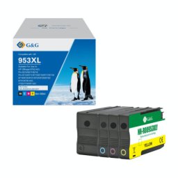 Pachet cartuse premium G&G HP 953XL Multipack (3HZ52AE, HP953XL) pentru OfficeJet Pro 7720 Wide Format All in One 7730 7740 Officejet 8210 8218 8710 8715 8716 8718 8720 8725 8728 8730 8740