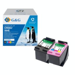 Pachet cartuse premium G&G HP 301XL (CH563EE, CH564EE, HP301XL) pentru DeskJet 1000 1010 1050 1050A All in One 1510 1512 1514 2050 2050A 2050s 2510 2512 2540 2542 2544 2545 In 2549 3000 3050 3050A e 3055A Envy 4500 4502 4503 4504 4505 4507 4508 4509 5530 