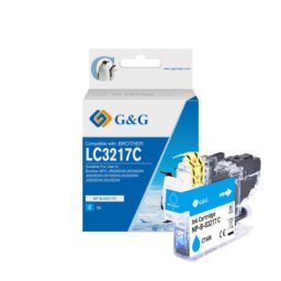 Toner Premium G&G Brother LC 3217 Cyan (LC-3217C, LC3217C) pentru MFC J5330DW J5335DW J5730DW J5930DW J6530DW J6930DW J6935DW