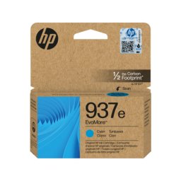 Cartus de Cerneala (1.65K) HP 937e EvoMore Cyan (4S6W6NE, HP937E) pentru Officejet Pro 9120e All in one 9122e 9125e 9132e 9135e 9110b 9117b 9120b 9130b OfficeJet 9720e Wide Format One 9730e