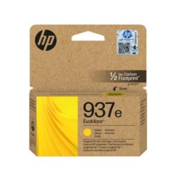Cartus de Cerneala (1.65K) HP 937e EvoMore Yellow (4S6W8NE, HP937E) pentru Officejet Pro 9120e All in one 9122e 9125e 9132e 9135e 9110b 9117b 9120b 9130b OfficeJet 9720e Wide Format One 9730e
