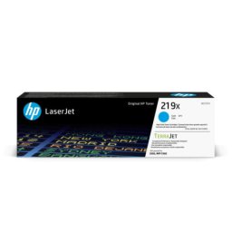 Cartus de toner (2.5K) HP 219X Cyan (W2191X, HP219X) pentru Color LaserJet Pro 3202dn 3202dw MFP 3302fdn 3302fdw 3302fdng 3302fdwg 3302sdw 3302sdwg