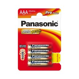 Baterie alcalină Panasonic 4 buc. AAA Pro Power 1,5V 1200 mAh