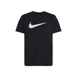 Nike Sportswear Tricou 'Swoosh' negru / alb