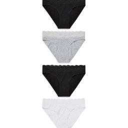 Next Slip gri deschis / negru / alb