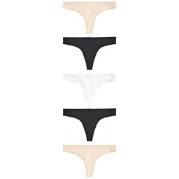 Next Tanga bej / negru / alb