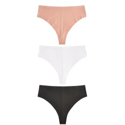 Next Tanga maro deschis / negru / alb