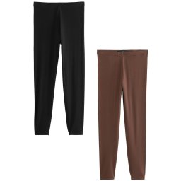 Next Leggings maro / negru