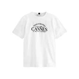Next Tricou negru / alb