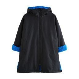 Next Geacă de primăvară-toamnă albastru cobalt / negru