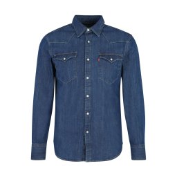 LEVI'S ® Cămașă 'Barstow Western Standard Fit Shirt' albastru denim