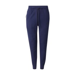 Nike Sportswear Pantaloni 'TCH FLC' bleumarin