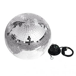 Glob disco pentru petreceri Mirror Ball, cu oglinzi diametru 25 cm, Argintiu