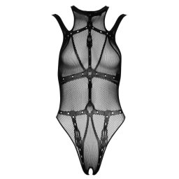 Cottelli Fantezie Body cu Aspect de Curele Bondage Small-Large