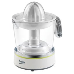 Storcator de citrice Beko Foodster CJB5103W, 40W, 60 rpm, 1 L, Functie auto reverse, 2 conuri detasabile, Alb