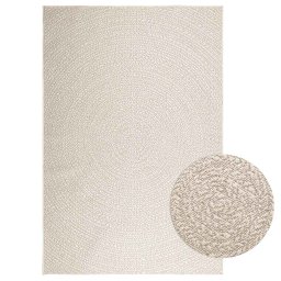 Covor „ZIZUR” crem aspect iuta pentru interior si exterior GartenMobel Dekor