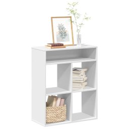 Biblioteca, alb, 66x31x80 cm, lemn prelucrat GartenMobel Dekor