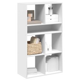 Biblioteca, alb, 66x31x112 cm, lemn prelucrat GartenMobel Dekor