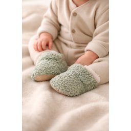 Botosei imblaniti verde cu alb pentru baietei