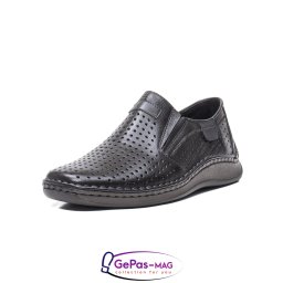 Pantofi barbati vara casual, piele naturala box, LFX 595