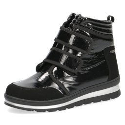 Botine casual dama 26424/27 negru comb