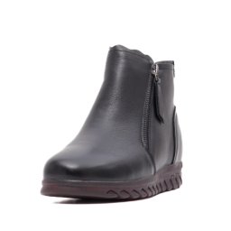 Botine dama, piele naturala, J8J800009A 01-N, negru