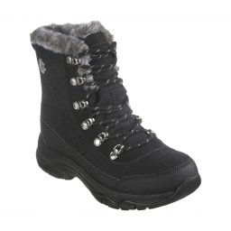 Ghete dama, Waterproof TREGO-COLD BLUES 167283 BLK, negru