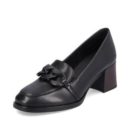 Mocasini dama din piele naturala, D0V00-01