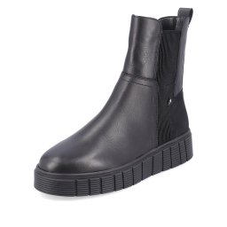 Cizme dama negre Chelsea Rieker Evolution, W1062-00