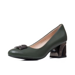 Pantofi dama piele verzi, JIJI30134C C2-N