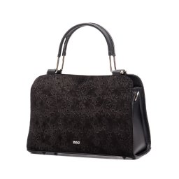 Poseta dama, piele naturala, M246, negru