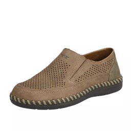 Pantofi de vara piele naturala nubuc, B2464-25