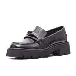 Pantofi dama eleganti, piele lacuita, W1W140008A 01-O, negru
