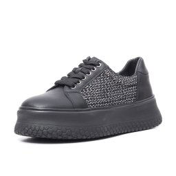 Pantofi tip sneakers, diverse, W1W140022A 01-Z, negru