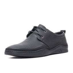 Pantofi de Vara Barbati stil Mocasin E6E640004A 01-N, negru