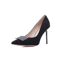 Pantofi stiletto Epica din piele intoarsa JIJI50036B 01-I